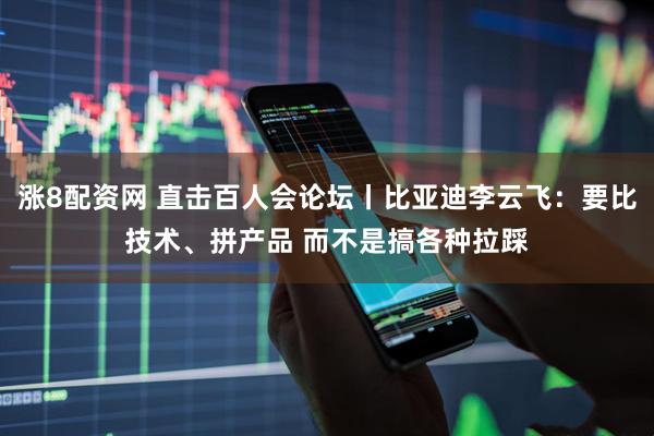 涨8配资网 直击百人会论坛丨比亚迪李云飞：要比技术、拼产品 而不是搞各种拉踩
