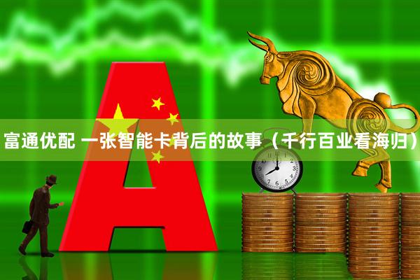 富通优配 一张智能卡背后的故事（千行百业看海归）